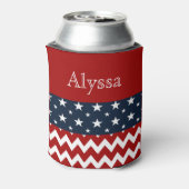 7月4日パーソナライズされた缶保有者 缶クーラー (缶裏面)