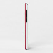 7月4日パーソナル化されたモノグラムのアメリカ合衆国の国旗 Case-Mate iPhoneケース (裏面/左)