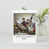 7月4日パーティの招待状「斑点」 招待状 (スタンド正面)