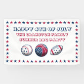 7月4日パーティースポーツボール 横断幕 (横)