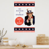 7月4日パーティーポスター ポスター (キッチン)