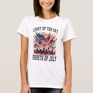 7月4日パーティー女性白番 Tシャツ