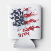 7月4日パーティー平和花 缶クーラー (裏面)