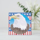 7月4日パーティー招待状 招待状 (スタンド正面)