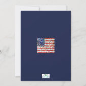 7月4日パーティー招待状 招待状 (裏面)