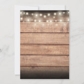 7月4日パーティー素朴弦灯 招待状 (裏面)