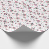 7月4日パーティー装飾花火大会 ラッピングペーパー (角)