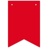 7月4日パーティー赤白・青愛国心 バンティングフラッグ (第1の旗)