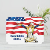 7月4日パーティー |イベントレトロのピンアップ 招待状 (スタンド正面)