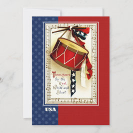 7月4日パーティー |イベントヴィンテージデザイン 招待状