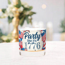 7月4日パーティー ウイスキーグラス