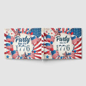 7月4日パーティー ゲストブック (全面)