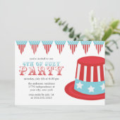 7月4日パーティー 招待状 (スタンド正面)