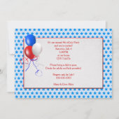 7月4日パーティー 招待状 (裏面)