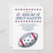 7月4日パーティー 招待状 (正面)