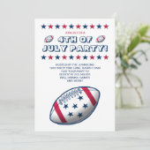7月4日パーティー 招待状 (スタンド正面)