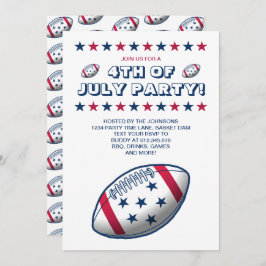 7月4日パーティー 招待状