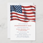 7月4日パーティー 招待状 (正面)