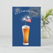 7月4日パーティー 招待状 (スタンド正面)