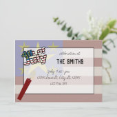 7月4日パーティー 招待状 (スタンド正面)