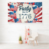 7月4日パーティー 横断幕 (インサイチュ)