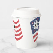 7月4日パーティー 紙コップ (左)