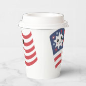 7月4日パーティー 紙コップ (右)