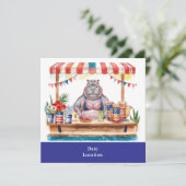 7月4日ヒポのビキニプールパーティー 招待状 (スタンド正面)