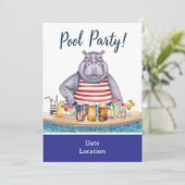 7月4日ヒポのビキニプールパーティー 招待状 (スタンド正面)