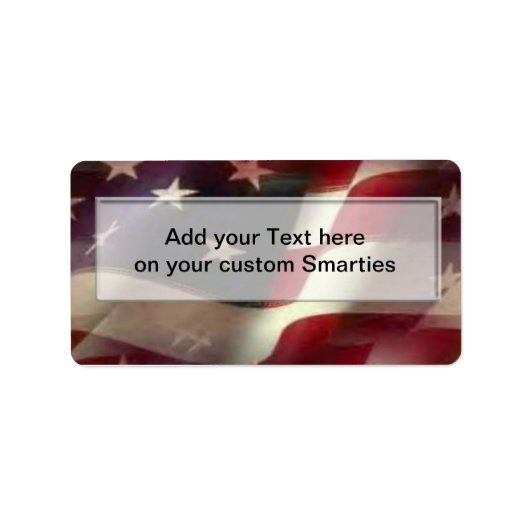 7月4日ピクニックBBQスマートキャンディーラッパのラベル ラベル (正面)
