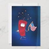 7月4日ピグローストパーティの招待状 招待状 (裏面)