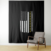 7月4日ピックボール愛国国旗の贈り物 タペストリー (インサイチュ)