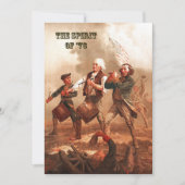 7月4日ファインアートカード 招待状 (正面)