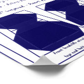 7月4日ファブリックフォントラブパークフォトフレーム ポスター (角)