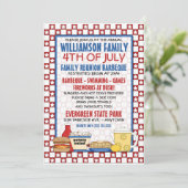 7月4日ファミリー懇親会招待状 招待状 (スタンド正面)