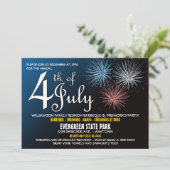 7月4日ファミリー懇親会招待状 招待状 (スタンド正面)