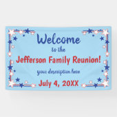 7月4日ファミリー懇親会赤白青 横断幕 (横)