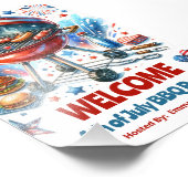 7月4日ファミリー懇親会Bakyard Bbqパーティー フォトプリント (角)