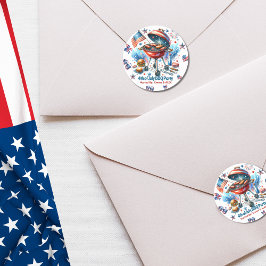 7月4日ファミリー懇親会Bakyard Bbqパーティー ラウンドシール