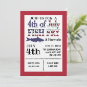 7月4日フィッシュフライ招待状 招待状 (スタンド正面)