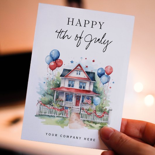 7月4日フェスティバルハウスエステート実在プロモーション シーズンポストカード