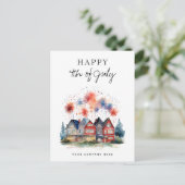 7月4日フェスティバルハウス花火大会 シーズンポストカード (スタンド正面)