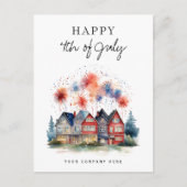 7月4日フェスティバルハウス花火大会 シーズンポストカード (正面)