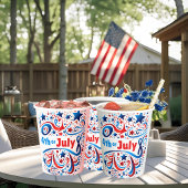 7月4日フェスティバルパーティー紙杯 紙コップ