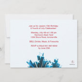 7月4日フォト招待状 招待状 (裏面)