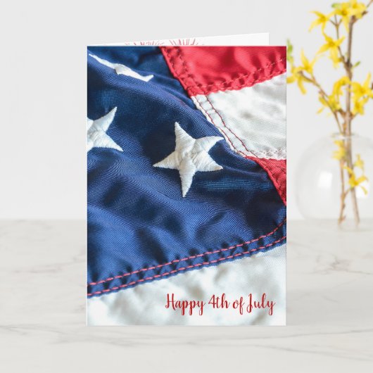 7月4日フラグマクロ カード (黄色い花)