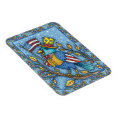 7月4日ブルーバードツイート、アメリカ国旗 マグネット (右側)