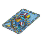 7月4日ブルーバードツイート、アメリカ国旗 マグネット (左側)