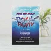 7月4日プールパーティー 招待状 (スタンド正面)