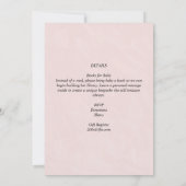 7月4日ベビーシャワー招待状フィレクラッカーキリン 招待状 (裏面)